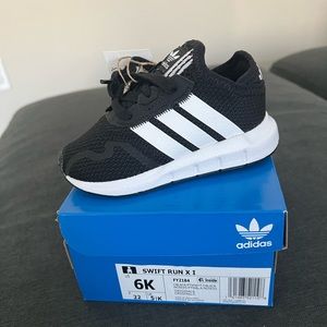 adidas Swift Run X toddler sneakers size 6